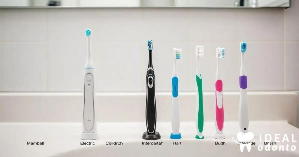 5 Tipos de Escovas de Dentes e Seus Benefícios