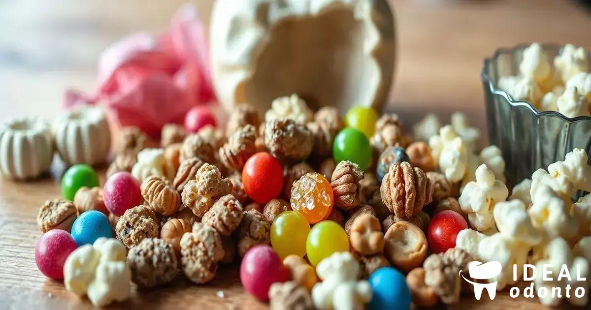 Alimentos duros que podem causar danos