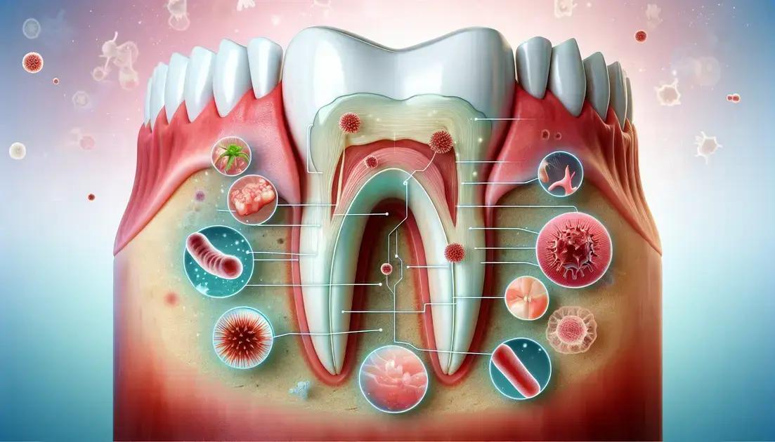 Causas da formação da bolsa periodontal