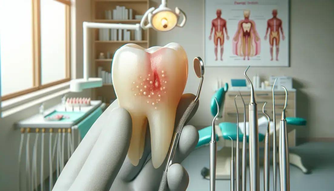 Causas da infiltração dentária