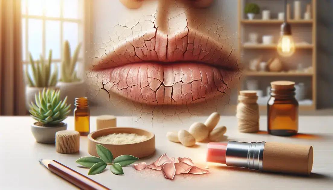 Causas do ressecamento labial