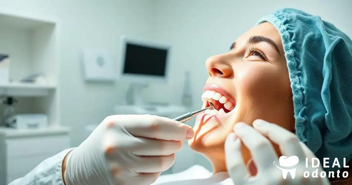 Como é feito o procedimento para colocar a coroa?