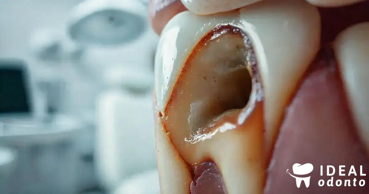Como tratar o dente com sulco pigmentado?