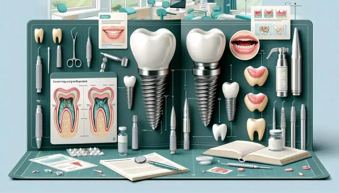 Diferenciação entre Cobertura de Implantes e Próteses