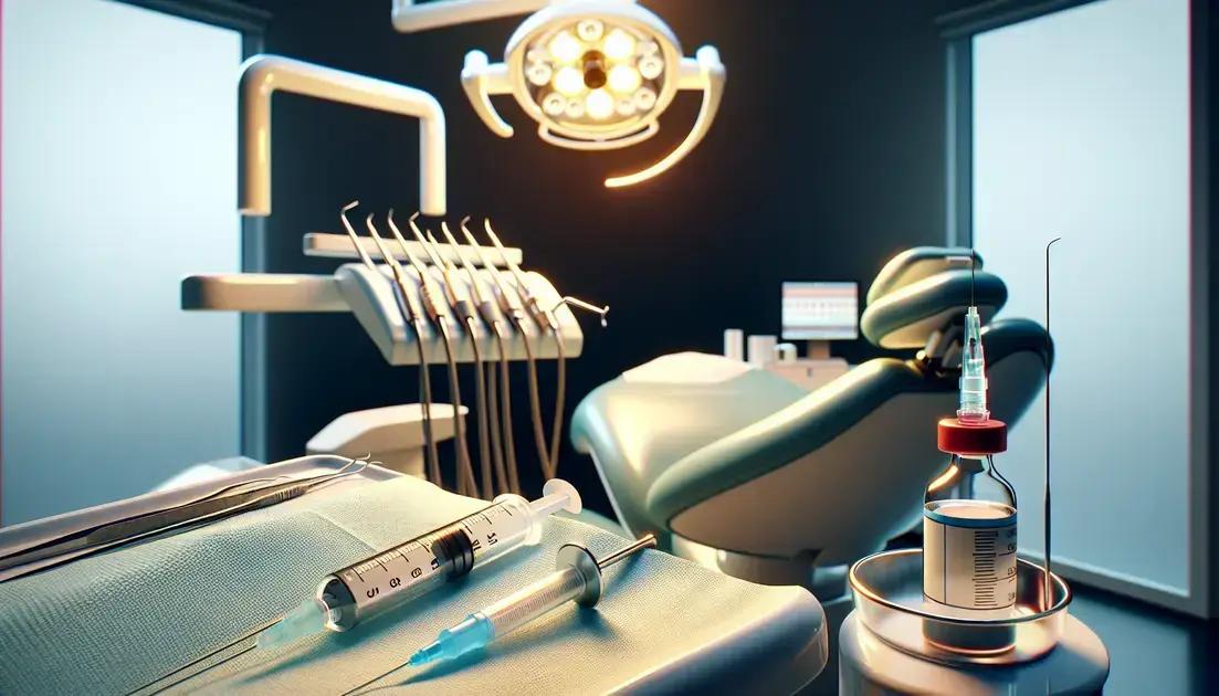 Duração da anestesia em dente doi