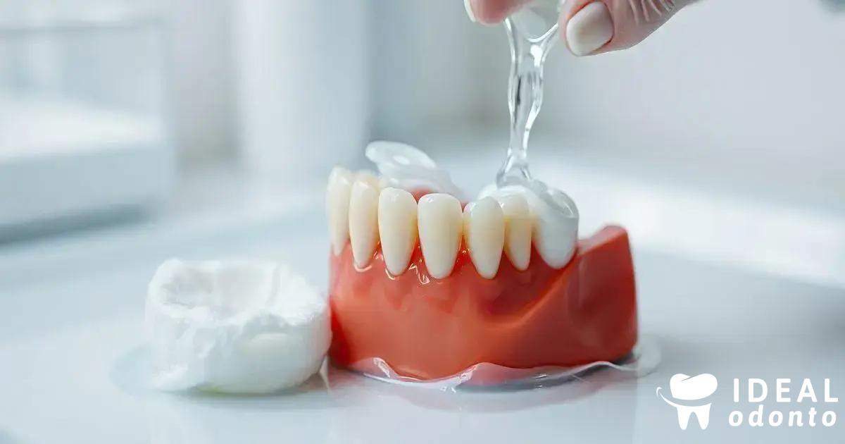 Higienize com sabão ou detergente neutro