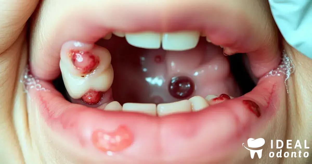 Quais os tipos de lesões fundamentais na mucosa oral