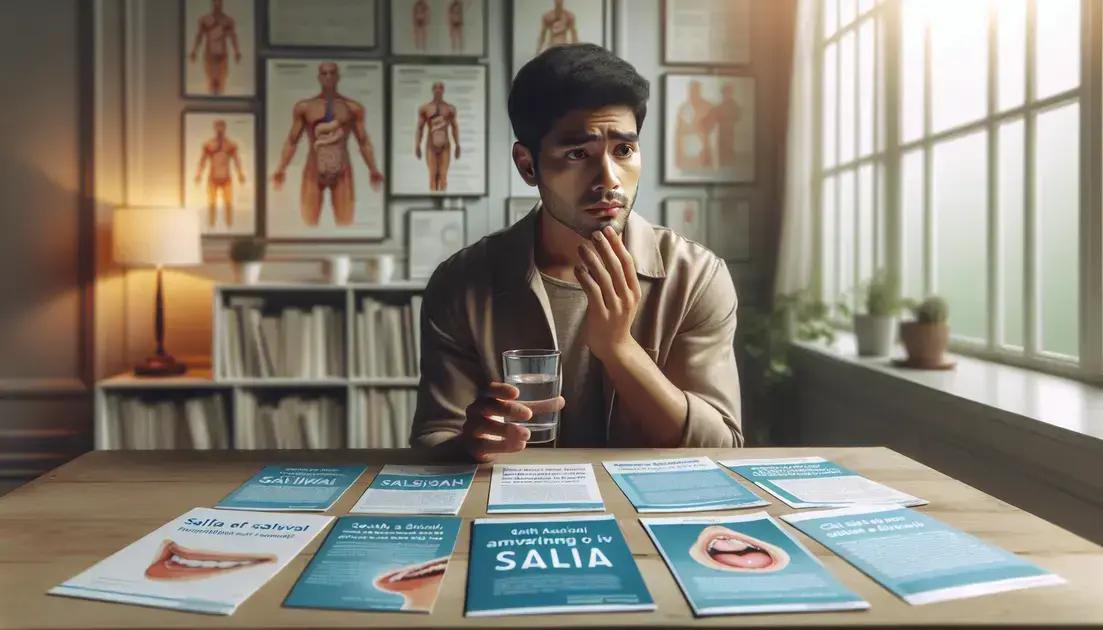 Quando consultar um médico sobre o excesso de saliva