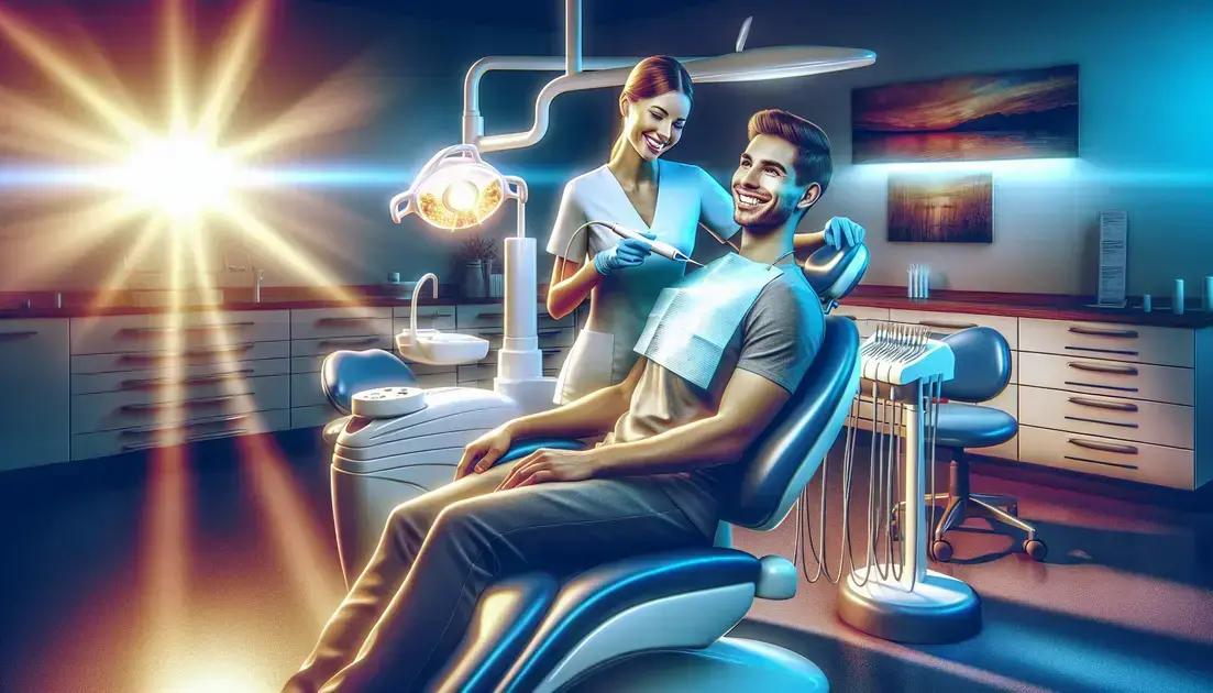 Quem pode se beneficiar do clareamento dental a laser?