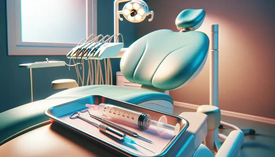 Tipos de anestesia usados em procedimentos dentários