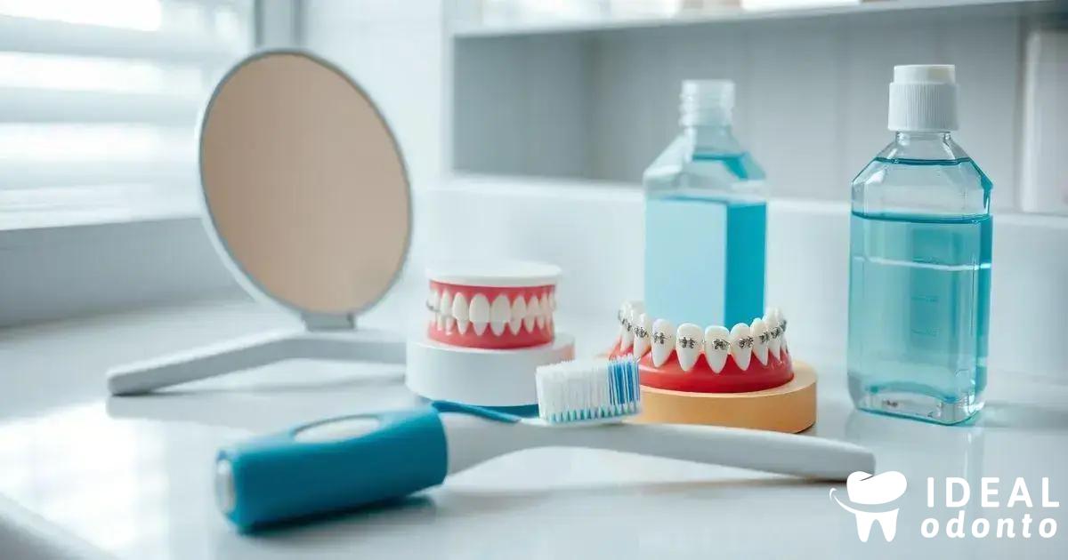 Uso de fio dental e outros acessórios