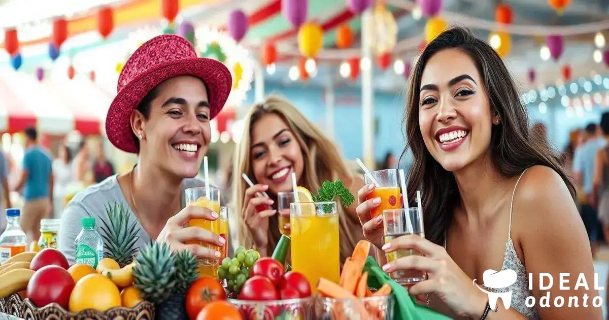 Alimentação saudável durante as festividades