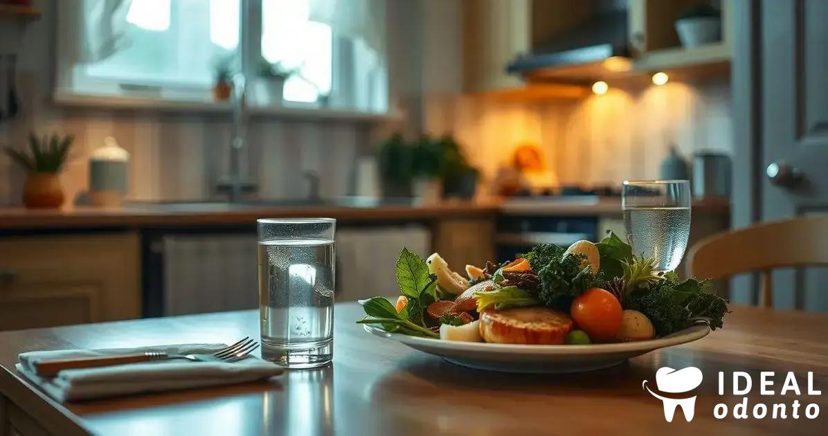 Comer alimentos mais leves à noite