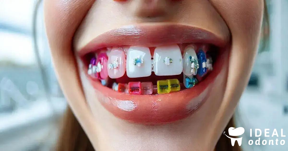 Como escolher as cores de borrachinha de aparelho?
