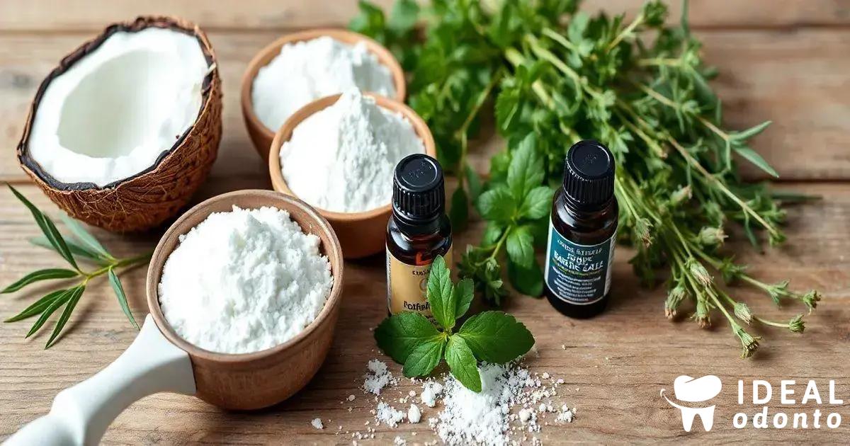 Ingredientes comuns em pastas de dente veganas