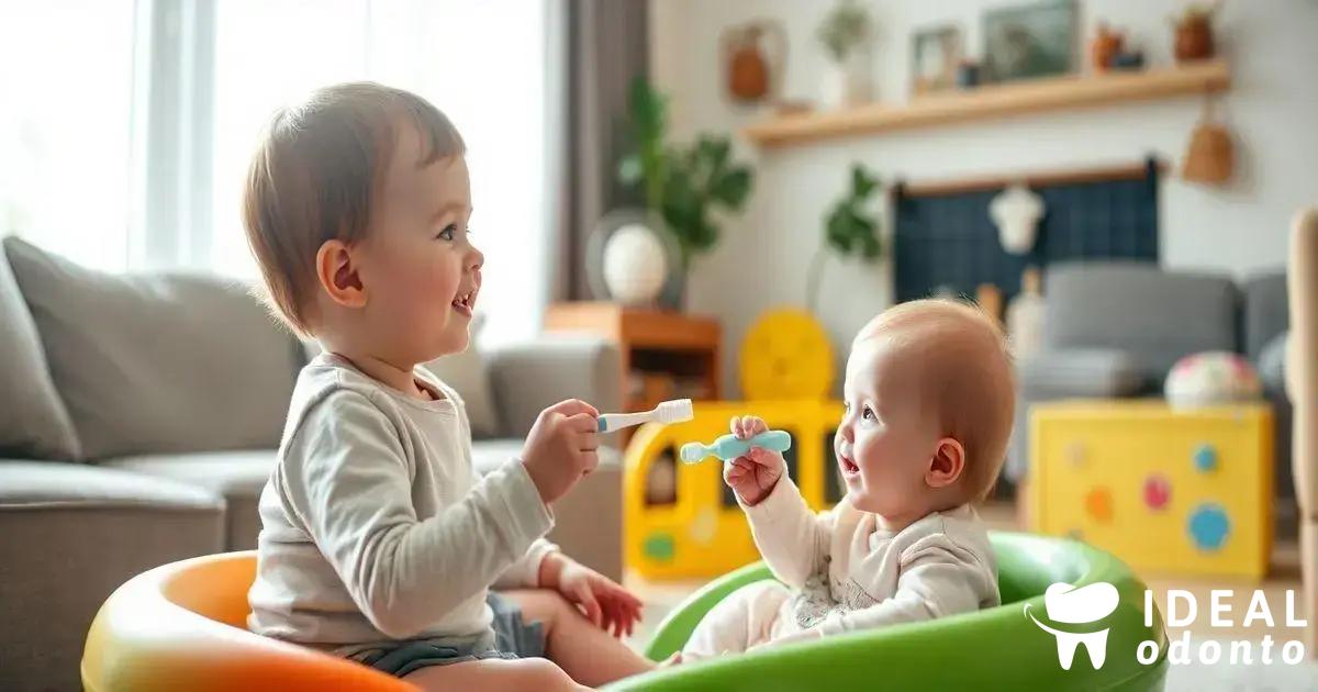 Quando começar a escovar os dentes do bebê