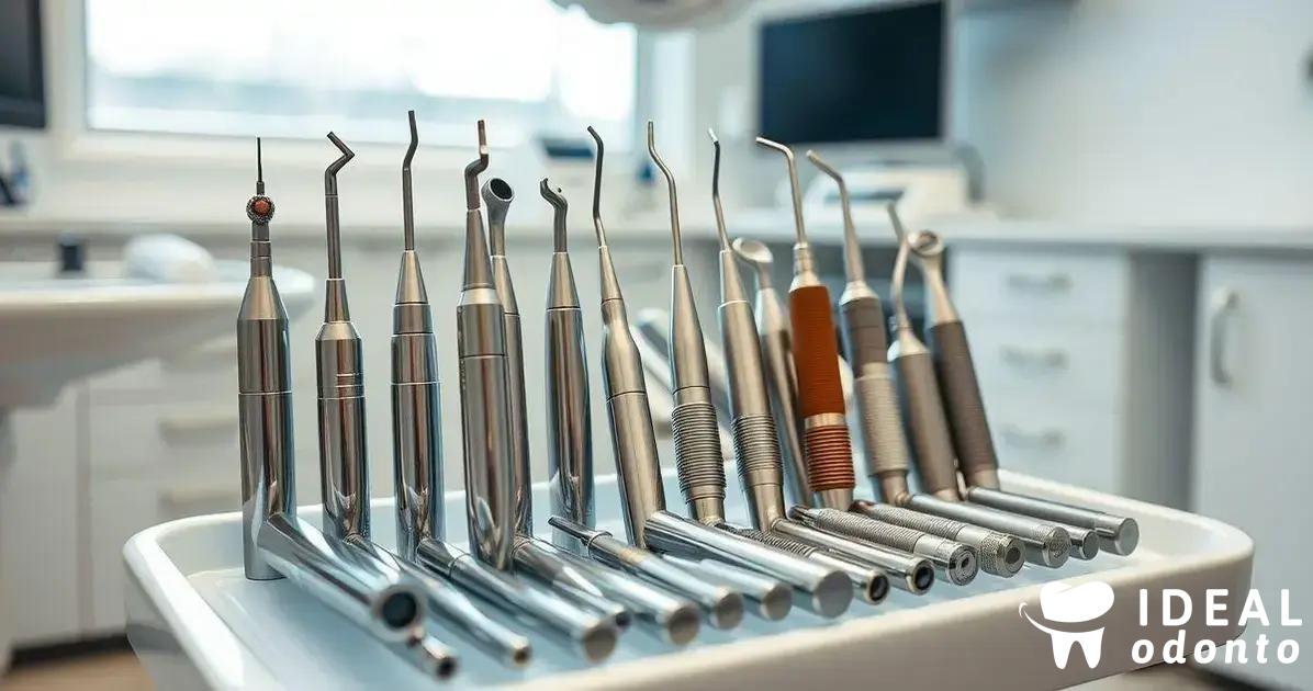 Tipos de canetas odontológicas