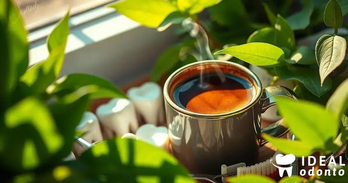 Como a cafeína afeta os dentes?
