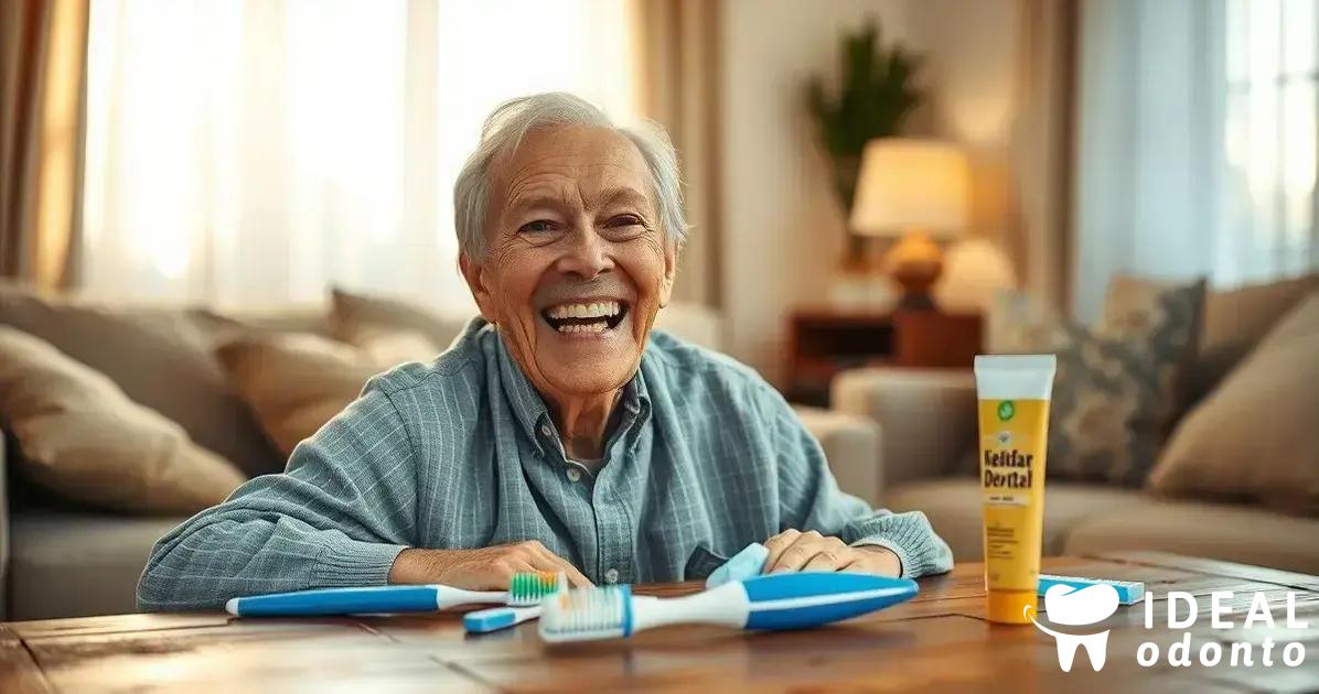 Cuidados dentários essenciais para idosos