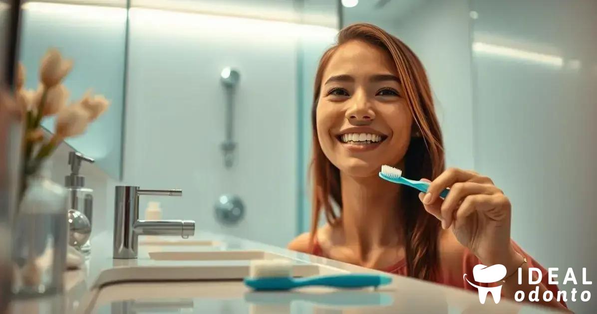 Cuidados diários com facetas de resina