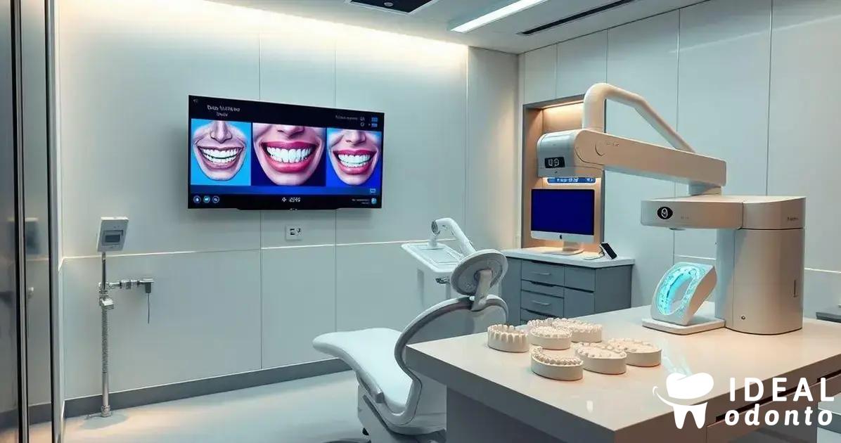 Simulações virtuais de sorrisos