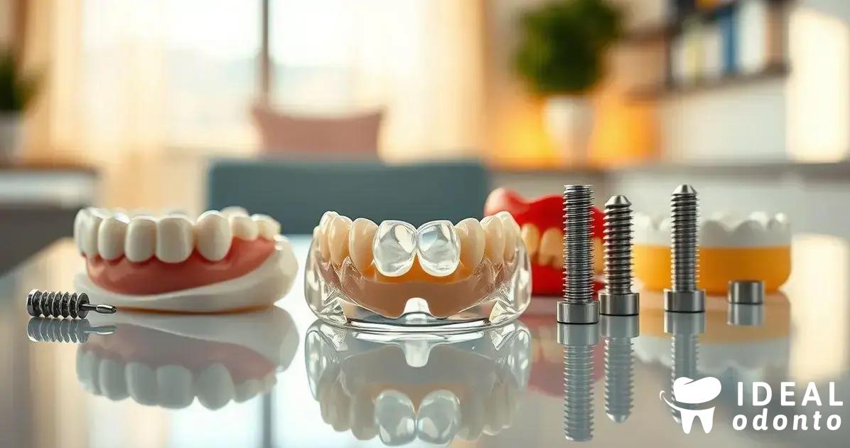 Tipos de próteses dentárias