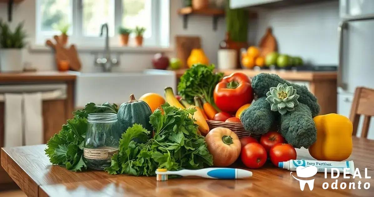 Alimentação saudável para dentes fortes