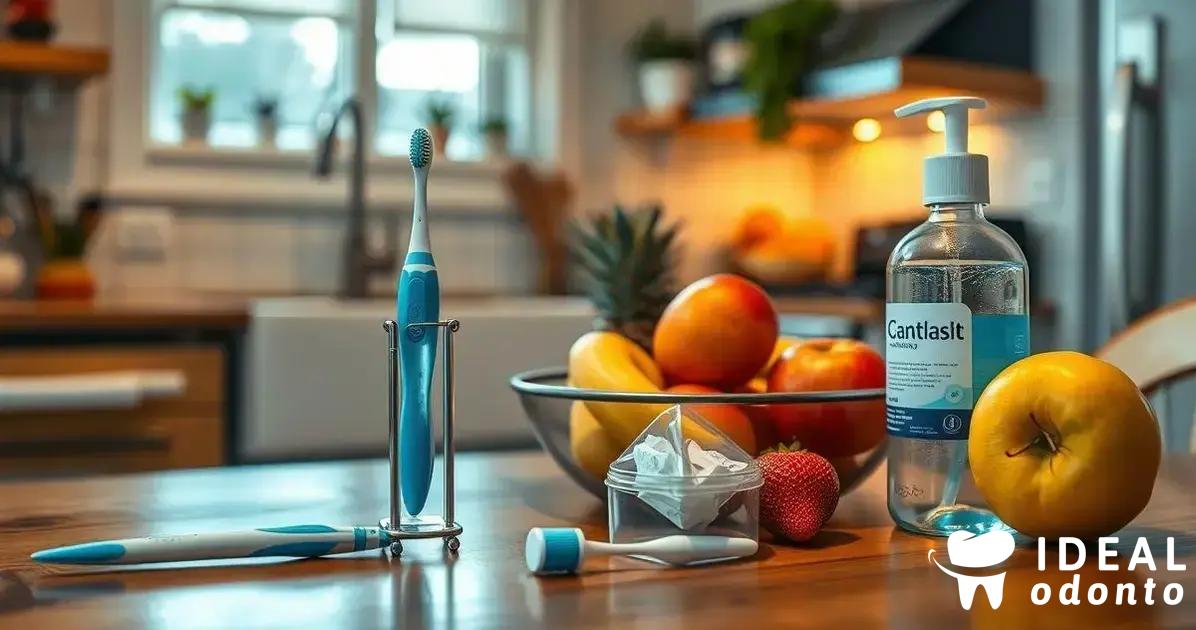 Alternativas para escovação quando não é possível