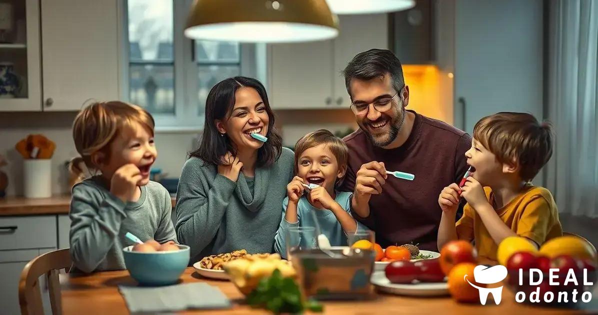 Benefícios da escovação pós-refeição