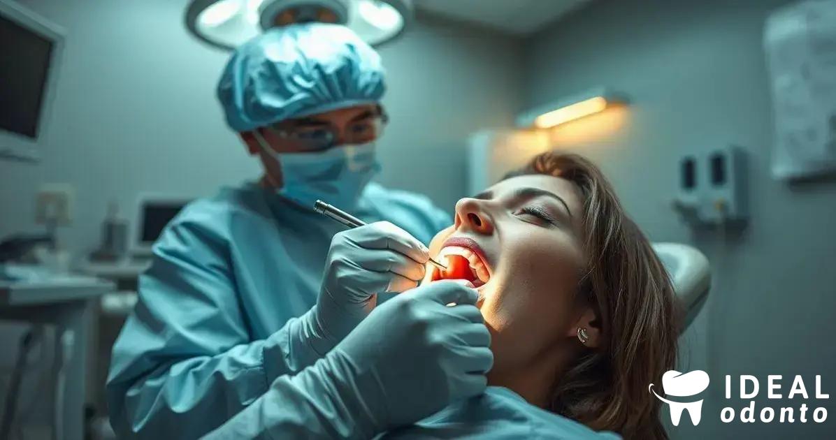 Como é realizado o procedimento de preenchimento gengival