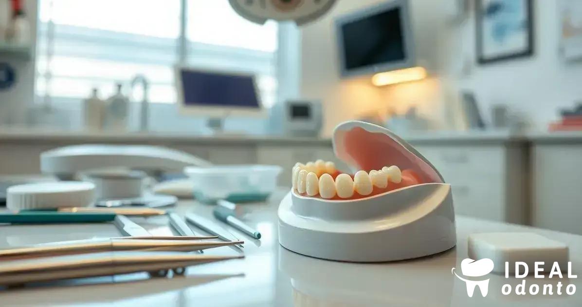 Como se preparar para a colocação de uma prótese provisória