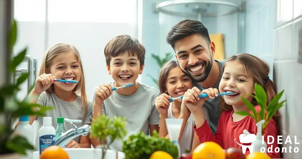 Cuidados diários com a higiene bucal