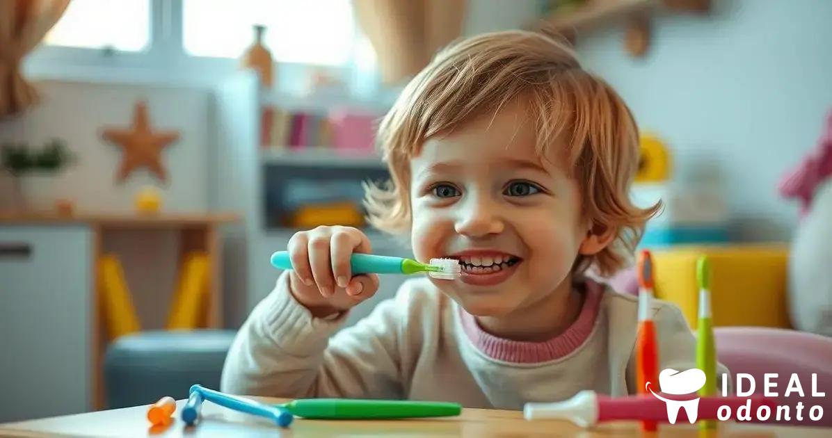 Cuidados diários com os dentes de leite