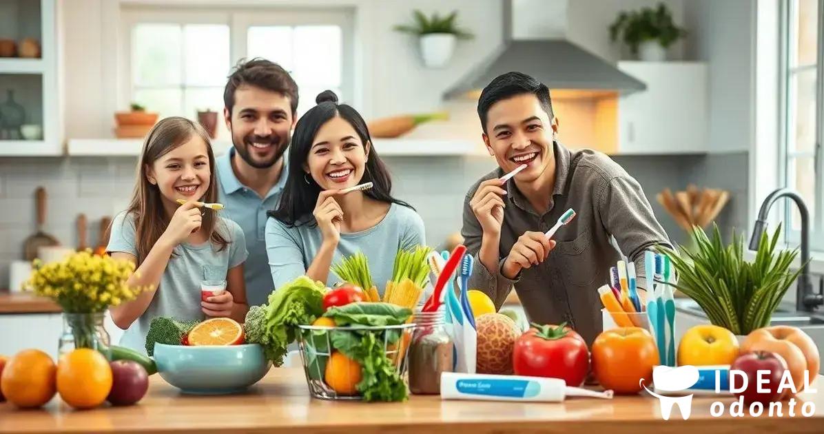 Cuidados diários para manter os dentes saudáveis