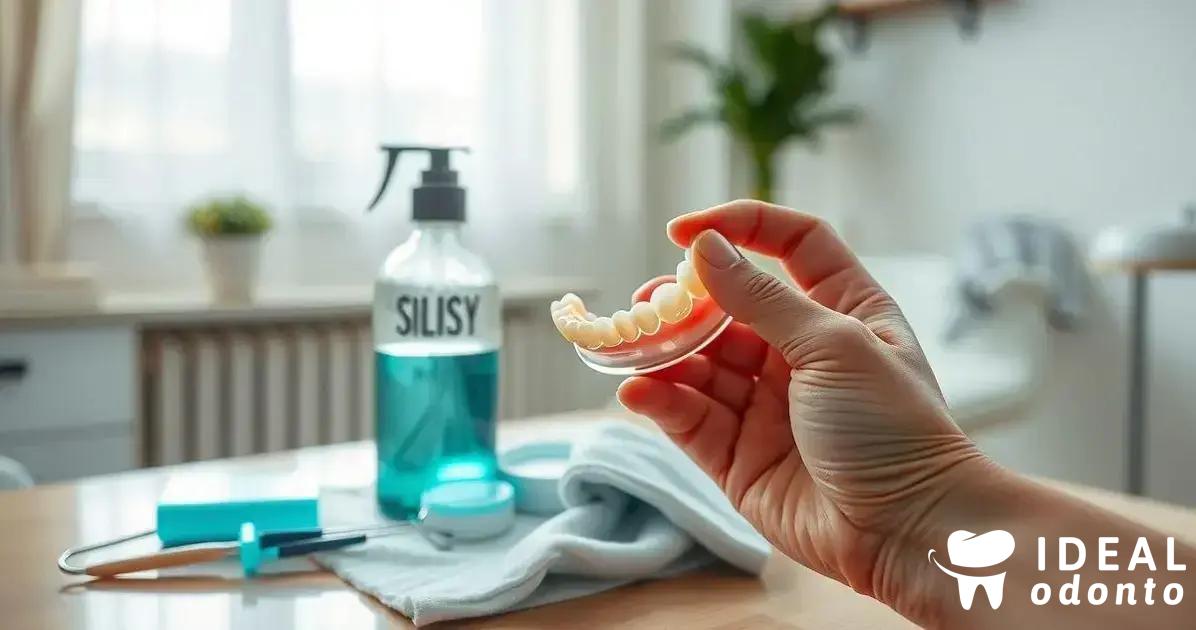 Cuidados e manutenção da prótese dentária móvel