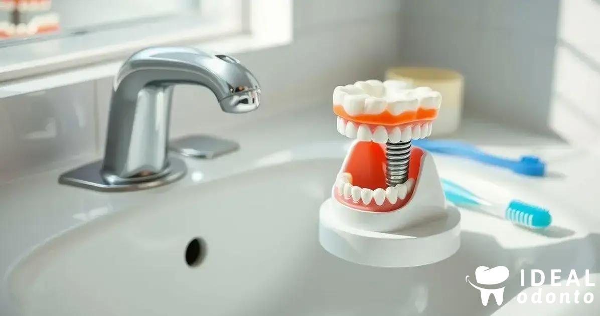 Dicas para manter a dentadura sobre implante saudável