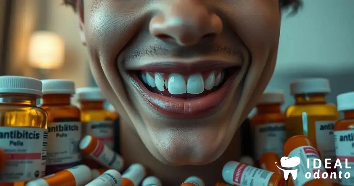Mecanismos do escurecimento dental por antibióticos