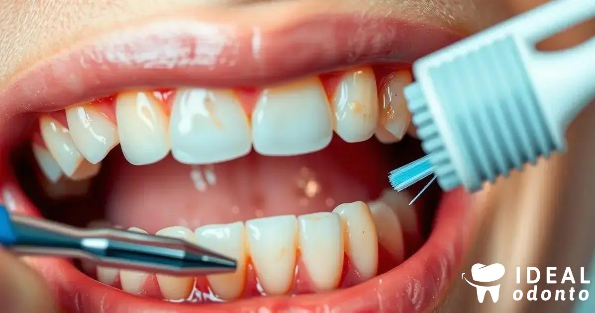 Métodos de remoção da placa bacteriana e tártaro
