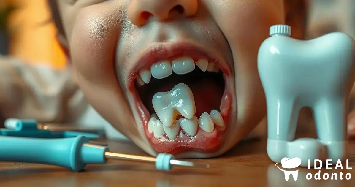 Quando os dentes de leite caem?