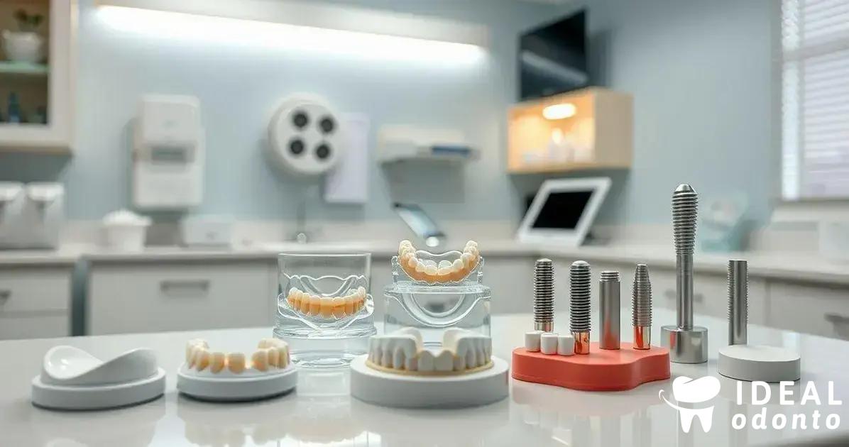 Tipos de próteses dentárias