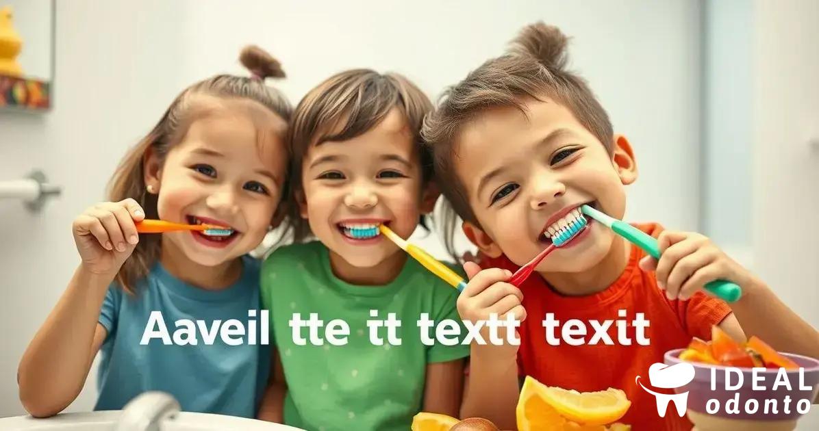 Alimentação e Saúde Bucal Infantil