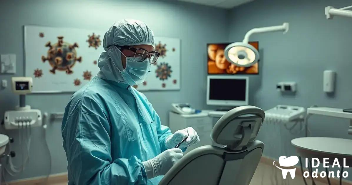 Atendimento odontológico a pacientes contaminados