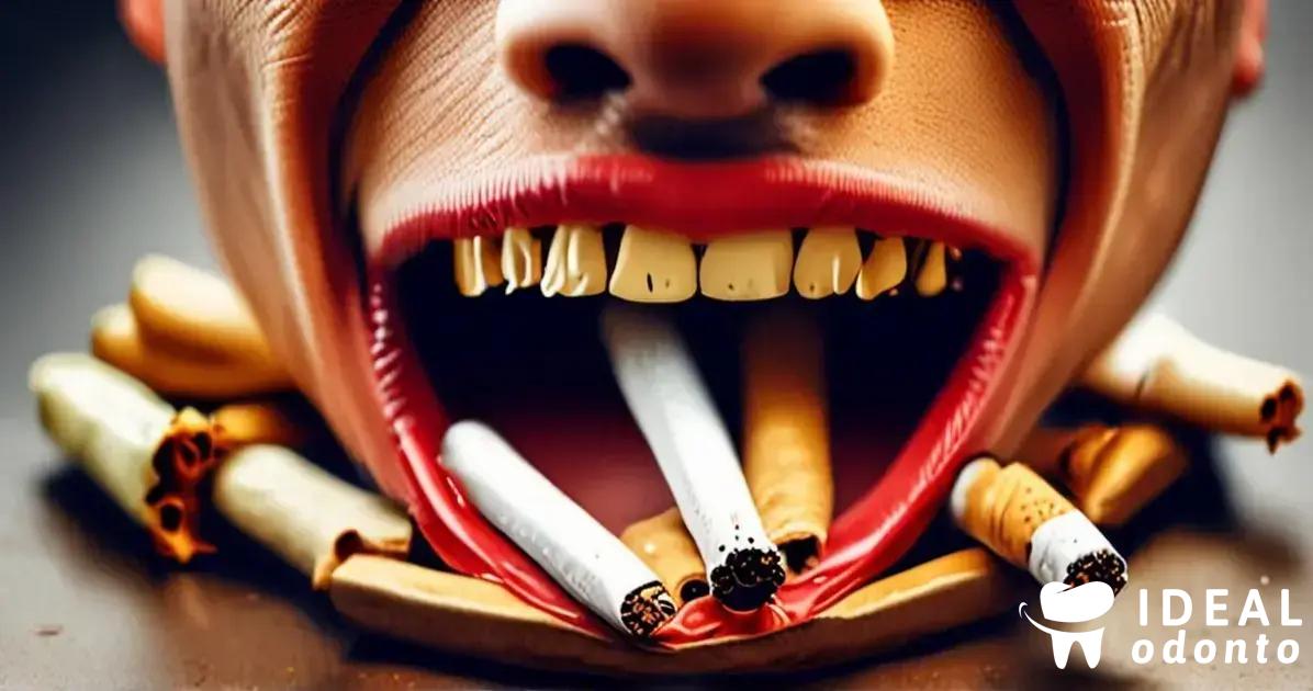 Como o tabagismo afeta a saúde bucal
