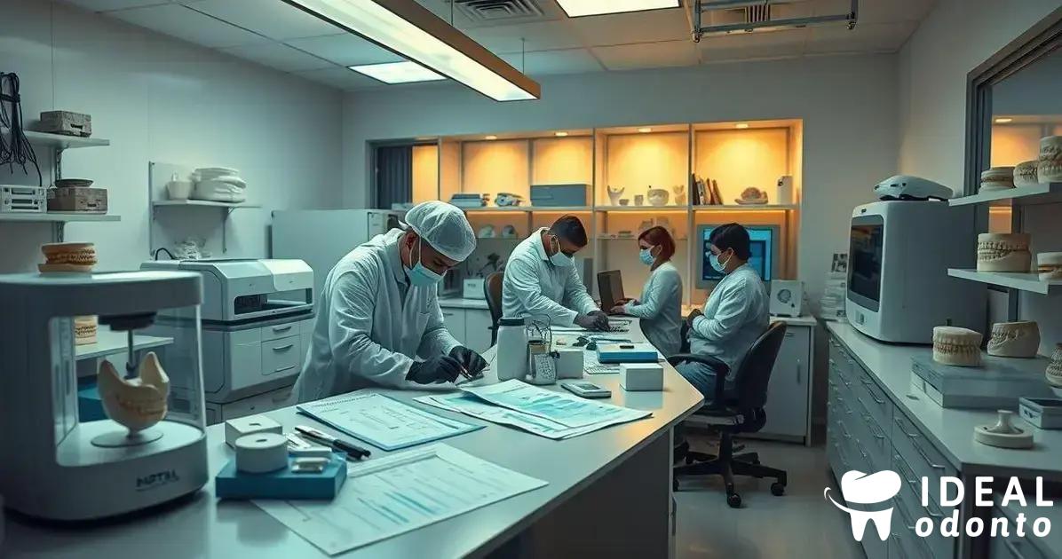 Gestão financeira para laboratório de prótese