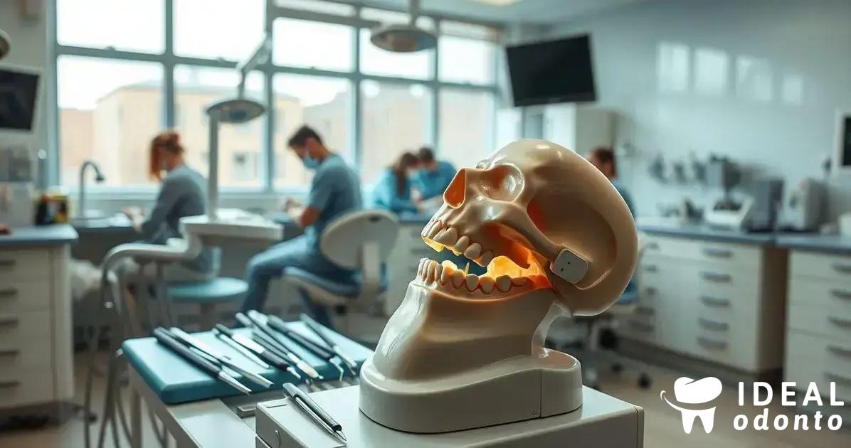 Modelos de manequim odontológico