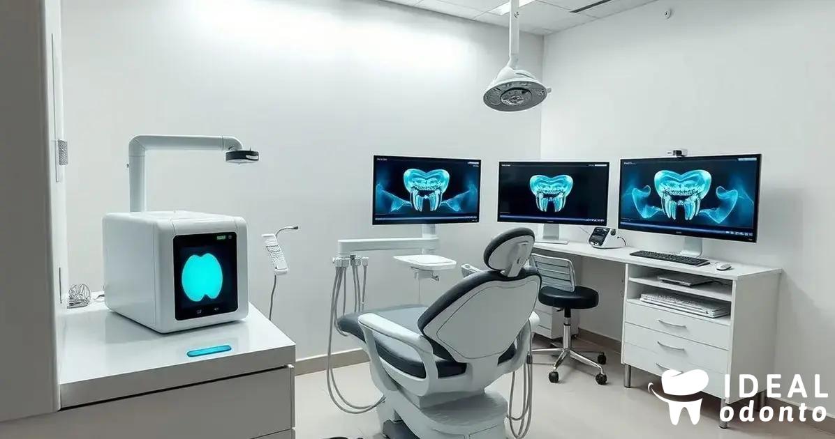 Quais equipamentos são utilizados no fluxo digital Chairside?