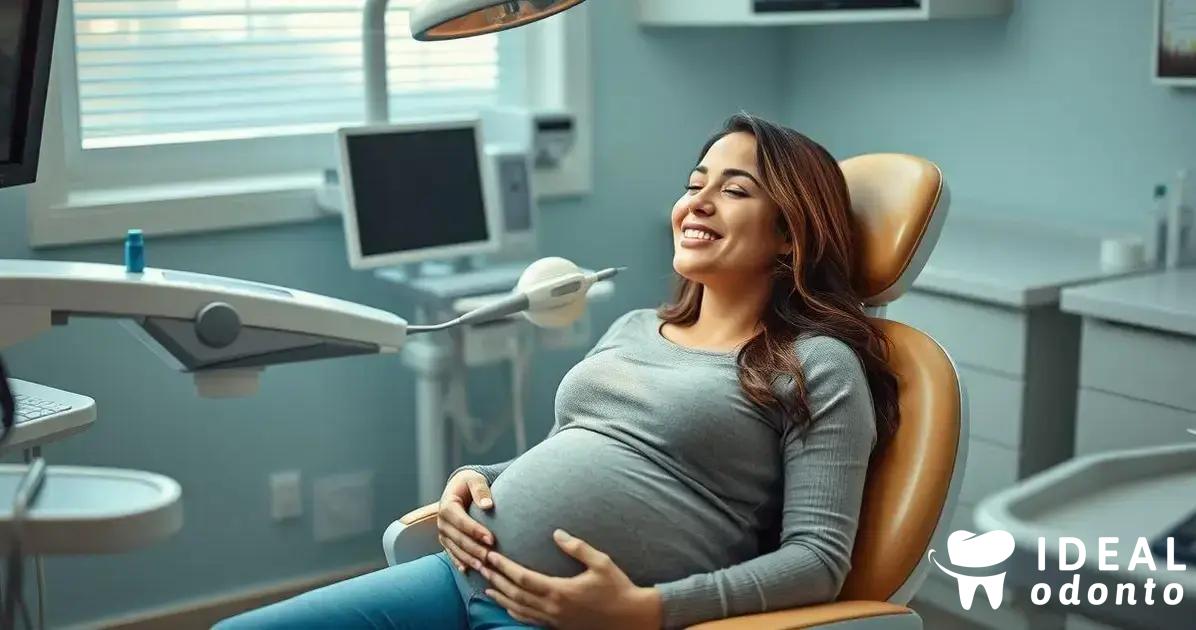 Tratamento odontológico em cada trimestre da gravidez