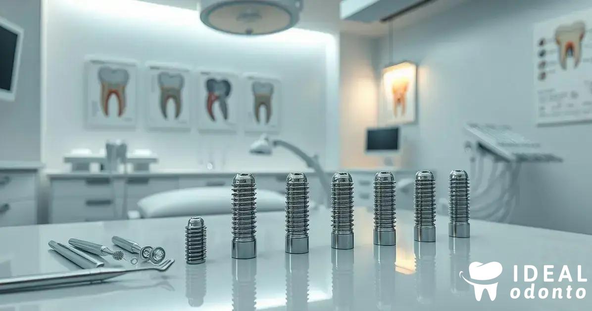 Valores dos implantes dentários