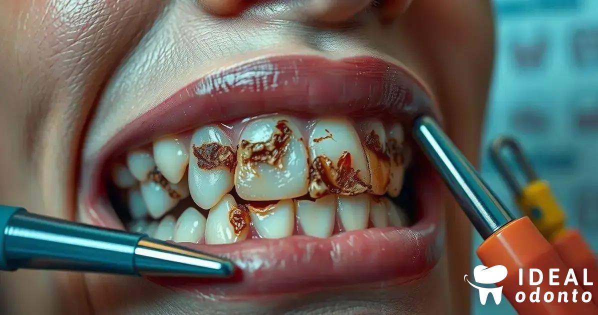 Sintomas da cárie no dente