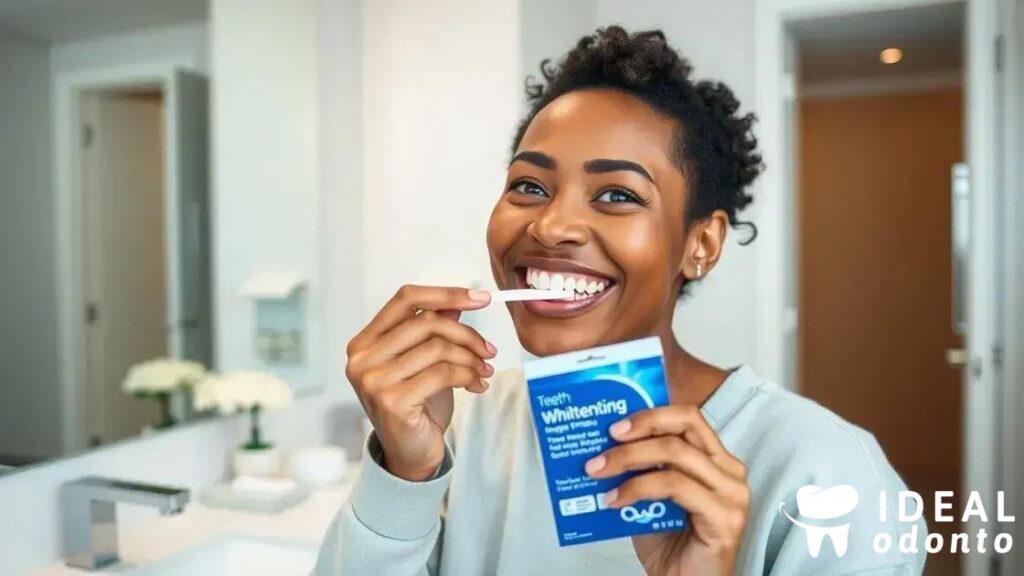 Como aplicar e entender a eficácia da fita clareadora dental